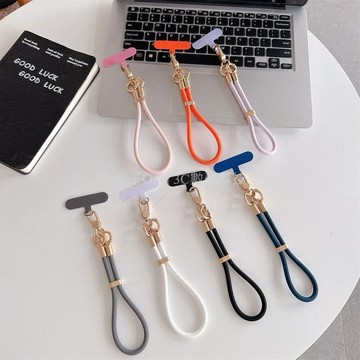 液態硅膠掛繩 可調節手機掛繩 防丟掛繩 手機配件 腕帶 短帶  適用於 iPhone、三星、OPPO、vivo 手機掛繩