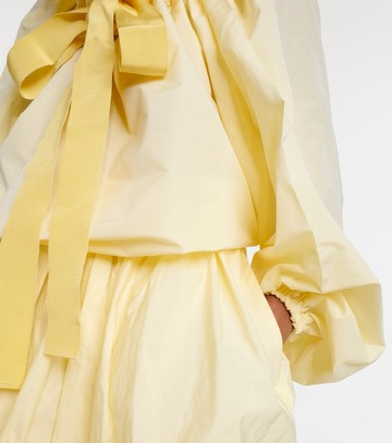 Patou Tie-neck faille top