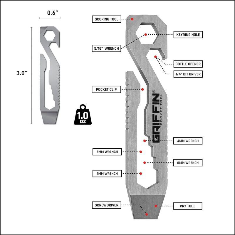 Griffin マルチツール ポケットサイズ