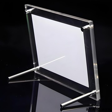 【透明展示】A4 壓克力相框 透明相框 照片擺臺 家庭照相架 營業執照展示牌 畫框 相框 a4 相框 a4 照片相框 壓