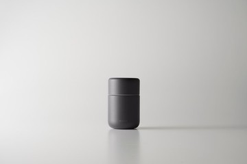 日本Marna陶瓷雙層保溫保冷杯200ml - 黑色