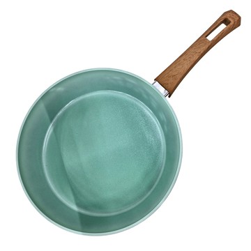 ARMADA 亞曼達 翠玉冰晶系列平底鍋 電磁爐 黑晶爐 瓦斯爐 鹵素爐 電熱爐 烤箱適用  28cm  1個