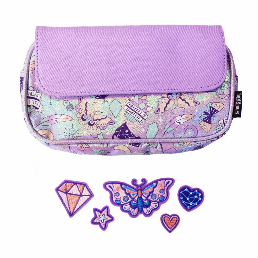 筆箱 DIY ペンケース セット smiggle スミグル  Daydream Diy Kit Pencil Case Lilac 女の子 メール便