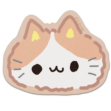 O Cat 貓咪彩印滑鼠墊