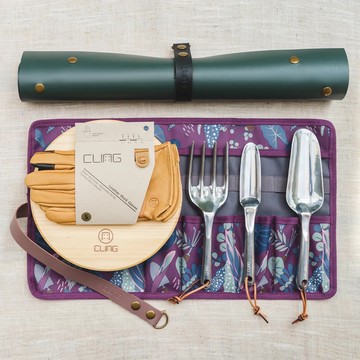 【CLING植琢】進階組合｜黑綠色仿皮革墊系列