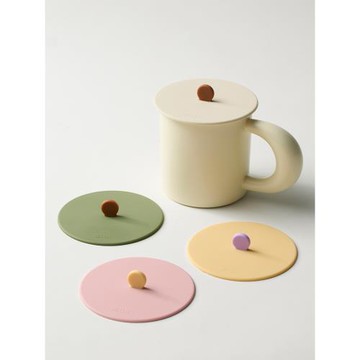 米立風物杯蓋通用杯子蓋硅膠馬克杯水杯茶杯蓋子單賣食品級萬能蓋