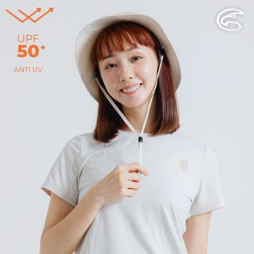 ADISI 抗UV透氣快乾超撥水印花雙面戴漁夫帽 AH24092 米卡米/海神花粉 (S-L)｜UPF50+ 防潑水 遮陽 防曬 抗紫外線