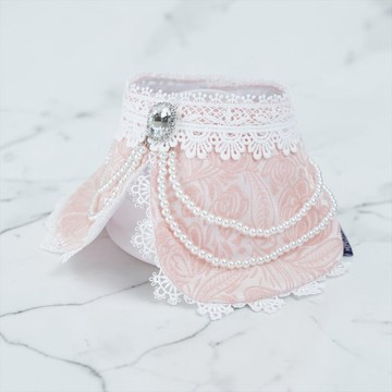 Debutante (2-Parisian Blush Rose) | Pet Neckwear