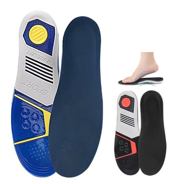 大友los1675跨境運動休閑鞋墊足弓矯正鞋墊成人足弓支撐男女TPE減震按摩墊杰恆