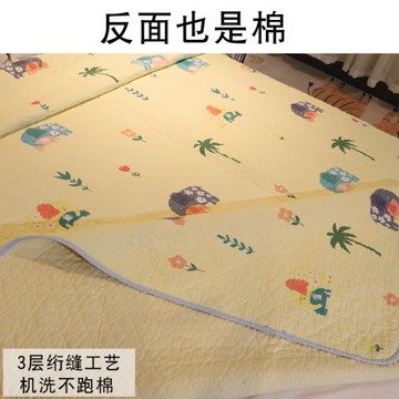 浦江2025新款韓國床蓋斜紋棉絎縫墊被四季通用純棉全棉面料單件