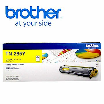 Brother TN-265Y 原廠黃色高容量碳粉匣 適用機種：HL-3170CDW、MFC-9330CDW【APP賺6%點數 領券最高折500】