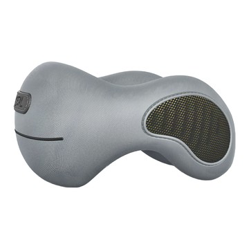 YORI 優里 9D人體工學午睡枕 灰色 嚴選透氣布枕套 太空慢回彈記憶棉枕芯  30.2 x 16.8cm