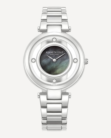 Kenneth Cole | Transparency Bracelet Watch in Silver