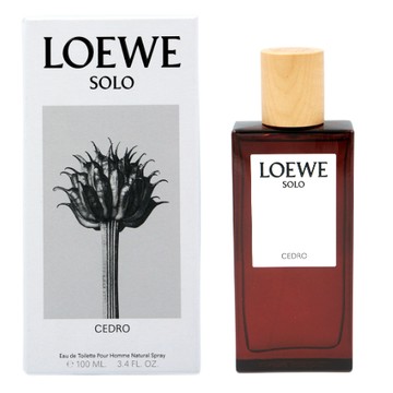 快速出貨【 Loewe 】Solo Cedro 羅威先生雪松男性淡香水 50ml 紅色新版瓶身 [平輸版]