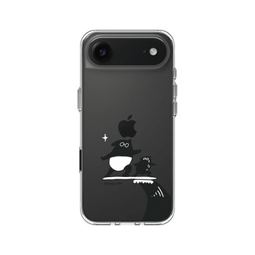 iPhone Air Clear Case（相機按鈕） 透明 - 馬來貘 Laimo - Surfing