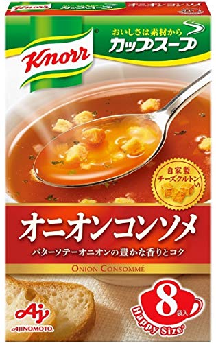 味の素 クノール カップスープ オニオンコンソメ 8袋6箱