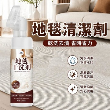 🌟臺灣出貨🌟地毯清潔劑 乾洗去漬神器 居家地墊除污 沙發地毯適用 免水清潔不留水印 家用清潔必備 日常清潔灰塵污漬
