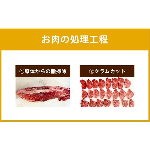 ふるさと納税 大分県 竹田市 おおいた和牛 ヒレステーキ 150g×3枚 計1.35kg