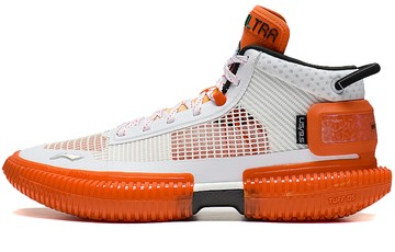 LI-NING BADFIVE 3 ULTRA MID WHITE ORANGE