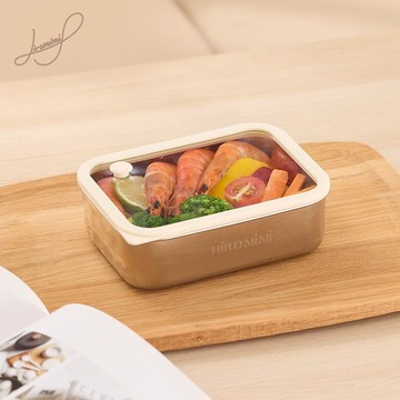 Hiromimi 可微波不鏽鋼保鮮盒700ml