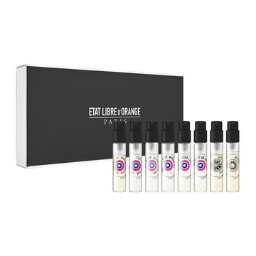 Etat Libre d'Orange解放橘郡 探索淡香精香氛禮盒 2ml*8 #黑盒版 (陰暗森林/像你這樣的人/荒蕪果實/米拉波橋下/你的生活故事/囚花/關鍵實驗/逝途無歸)