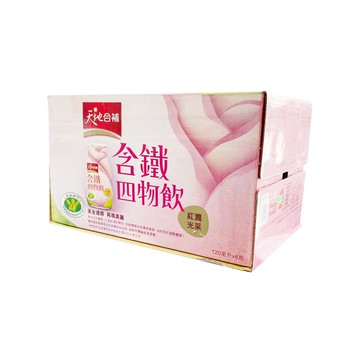{天地合補}含鐵玫瑰四物飲 120ml*6瓶  *小柚子*