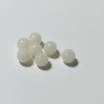 克力仿玉石直孔圓珠 仿大理石珠子手工編織包包串珠配件材料9