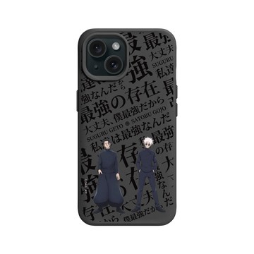 iPhone 15 SolidX 黑 - Jujutsu Kaisen 咒術迴戰 S2 - 懷玉・玉折角色系列-最強組合