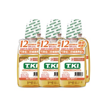 【T.KI】蜂膠漱口水350mlX6入組(超值組)-箱購