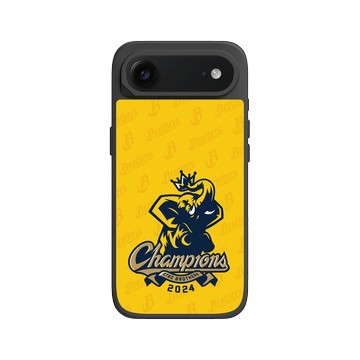 iPhone Air SolidX 黑 - 職棒-中信兄弟 Brothers - 2024總冠軍紀念款-王者之象(榮耀黃)