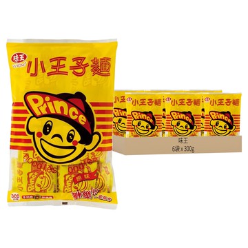 味王 小王子麵 原味  300g  6袋