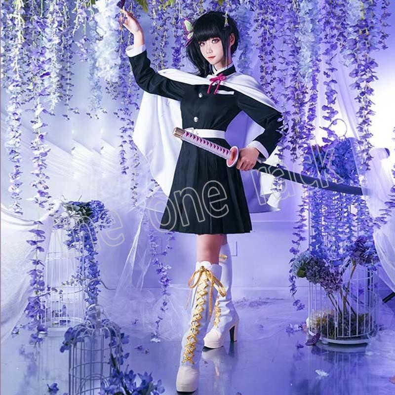 鬼滅の刃鬼殺隊隊服栗花落カナヲ公式ACOS製Lサイズコスプレ衣装