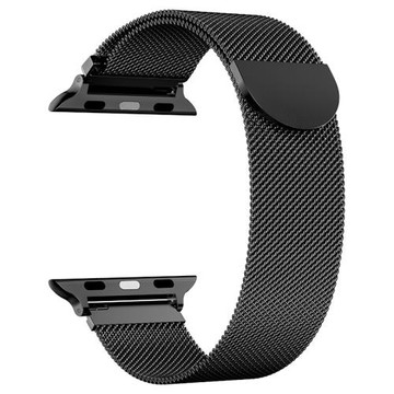 適用蘋果手表iwatch10表帶S10米蘭尼斯s8金屬s4運動applewatchS9手表帶s7男女款SE腕帶s6秋冬Ultra2磁吸S5