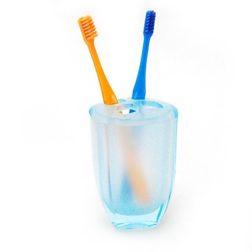 霧面壓克力牙刷架-藍色 #2134