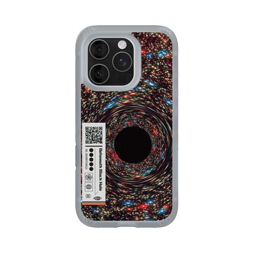 iPhone 16 Pro AirX 流變灰 - NASA - Behemoth Black Hole Found In An Unlikely Place - QR Code Edition