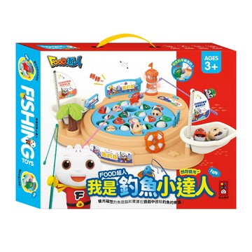 小牛津-音樂巧手釣魚組 FOOD超人-我是釣魚小達人 風車