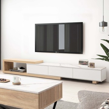 克莉絲6.2尺伸縮長櫃