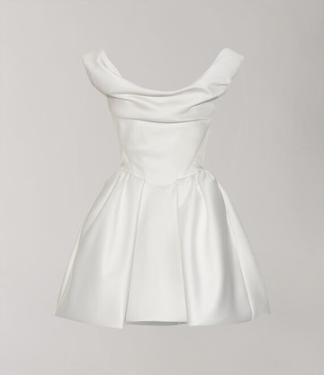 Vivienne Westwood Mini Bagatelle Dress Lux Duchesse 14 Women