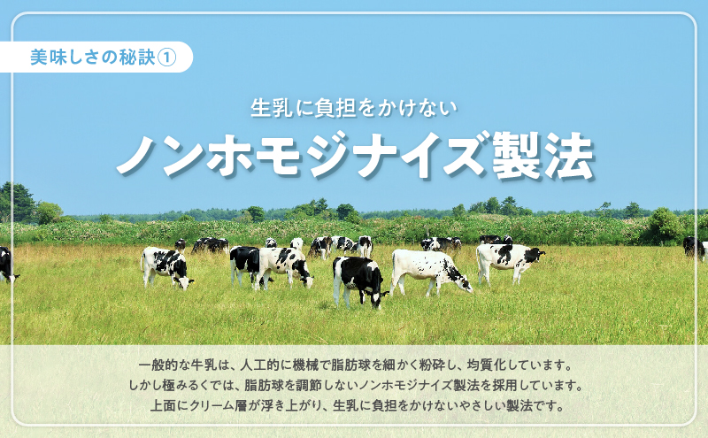 北海道 厚岸産 牛乳 あっけし極みるく65 200ml×15本セット (200ml×15本,合計3L) 乳 ミルク