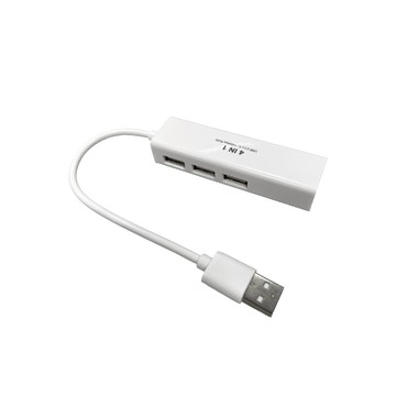 i-gota 4in1 USB 有線外接網路卡 HUB