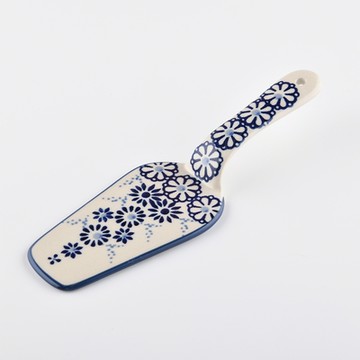 波蘭陶 靜謐冬夜系列 蛋糕鏟 波蘭手工製
