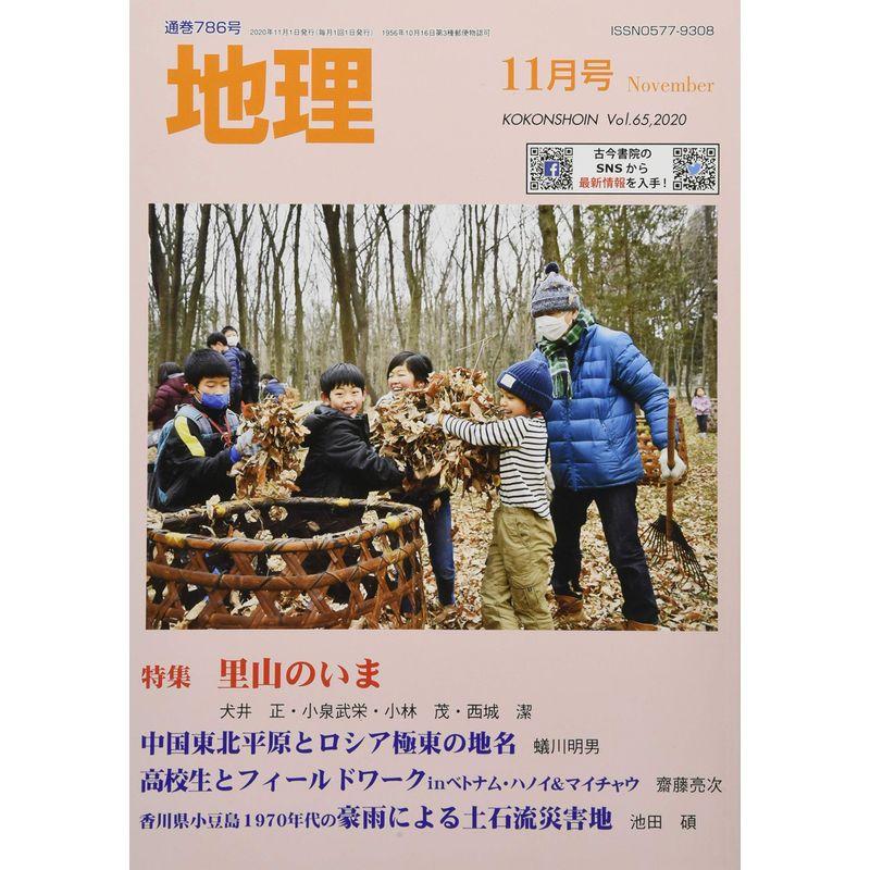 地理 2020年 11 月号 雑誌