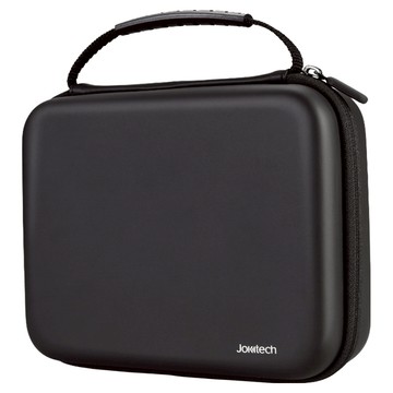 JOKItech 3C線材收納盒/電腦周邊配件收納包/手機充電器線材收納包/筆電周邊收納包/Macbook配件收納包  中(23 x 18 x 6cm)  黑色  1個