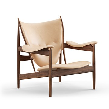 Chieftain Chair 酋長椅（胡桃木 / 原色皮革）