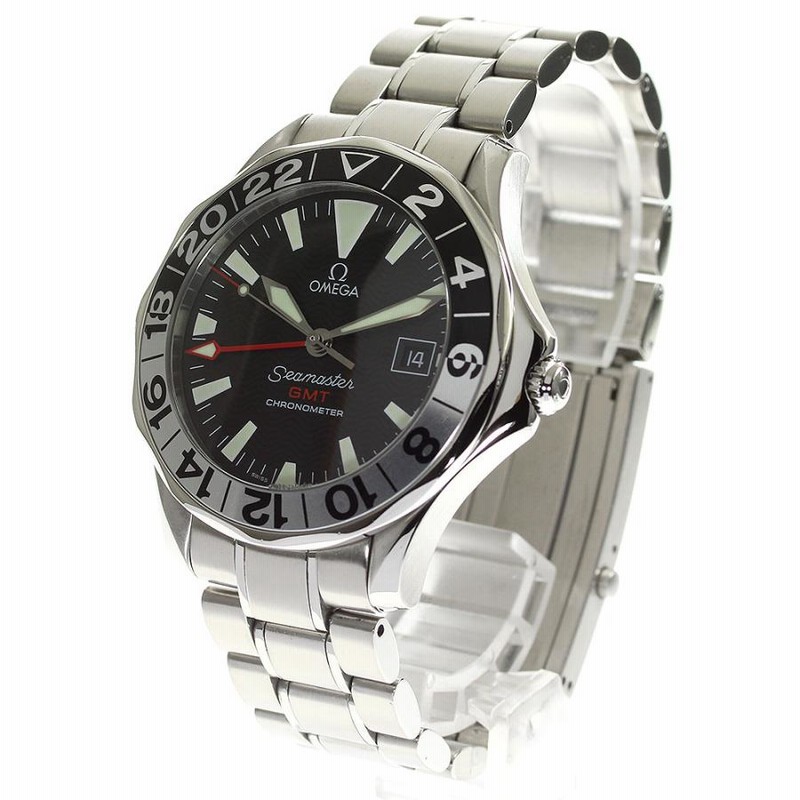 全信頼を寄せる ☆保証書付き【OMEGA】オメガ シーマスター300 GMT ジェリー 300M