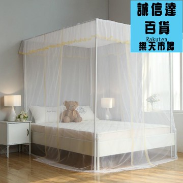 蚊帳 蚊帳家用臥室三門落地老式1.5帶支架1米8加密紋賬新款高級