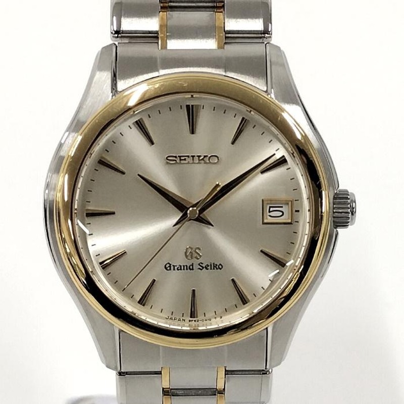 中古】Grand Seiko デイト メンズ クオーツ 文字盤シャンパンゴールド