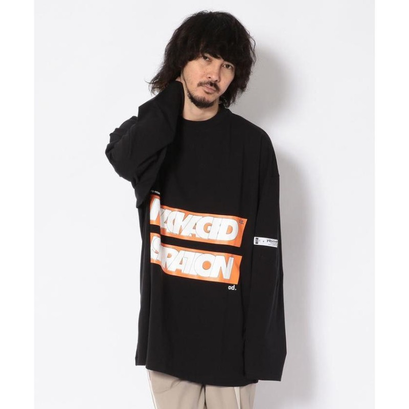 エルエイチピー】YOUSER/ユーザー/UNPACKAGED LONGSLEEVE T−SHIRTS