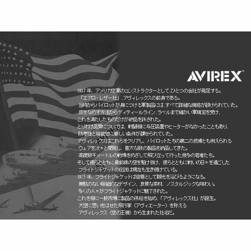AVIREX アビレックス N-1 デッキジャケット N-1 DECK JACKET