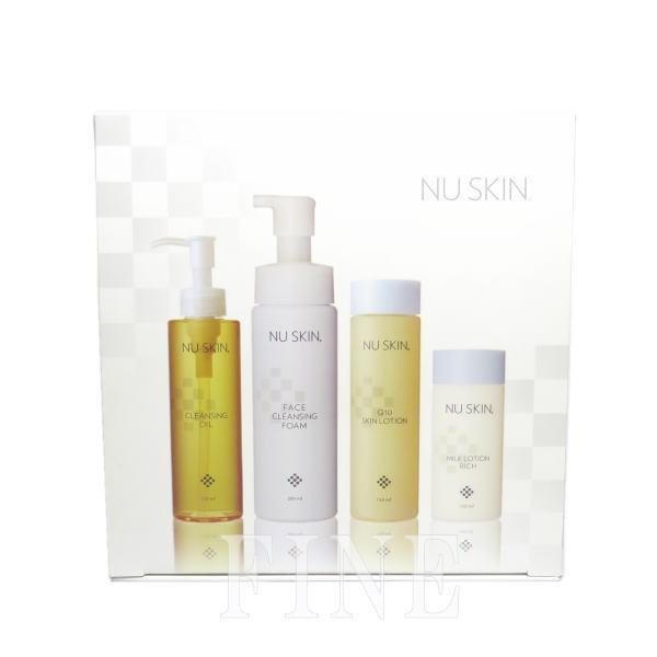 ニュースキン NU SKIN スキンケア ３点 セット 化粧水 乳液 洗顔